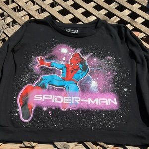 RARE** SpiderMan sweatshirt. Kids XL / Adult small